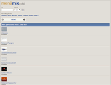 Tablet Screenshot of menuemix.de